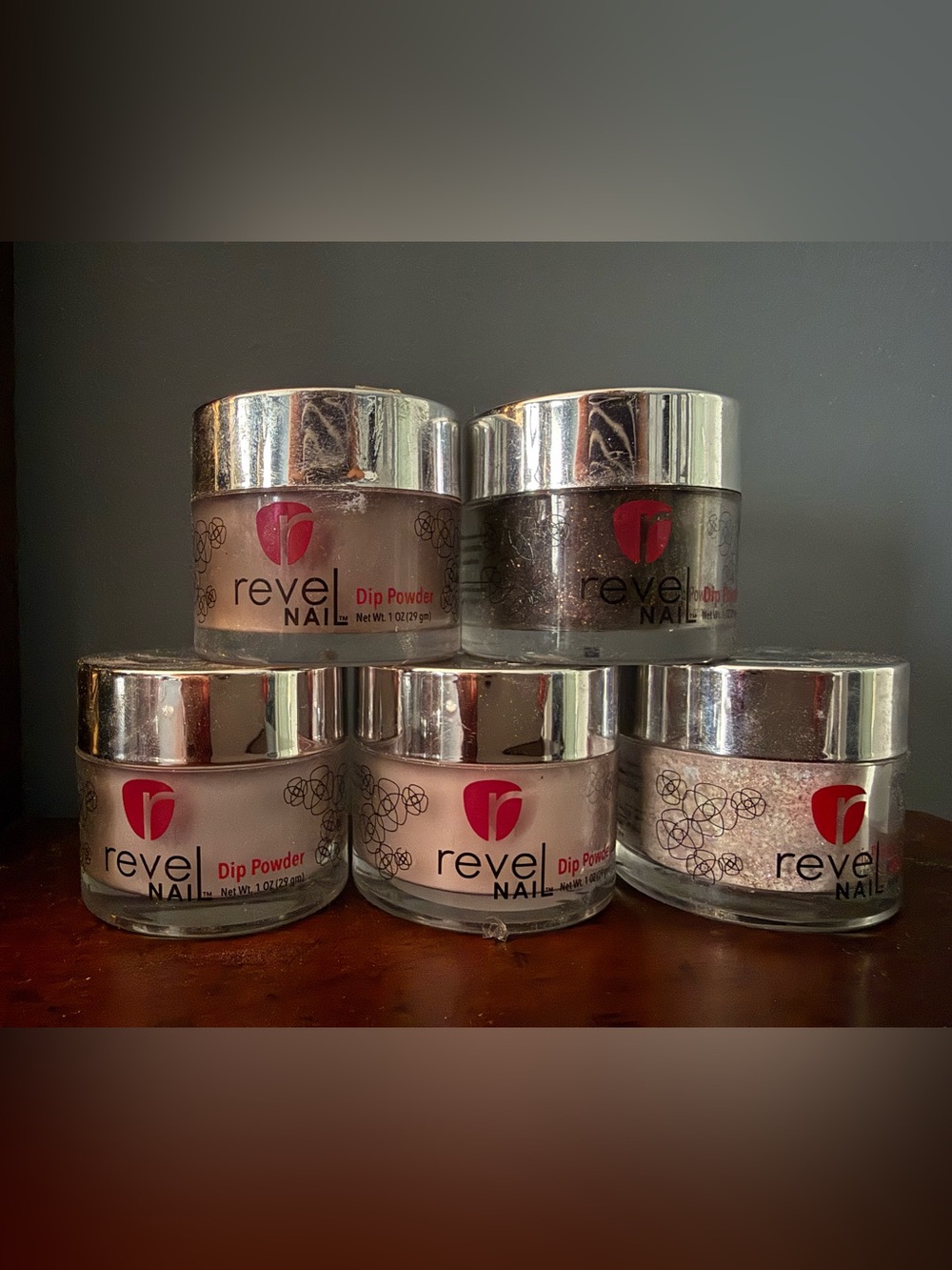 Revel Nail Girl Boss Collection (4 colors) & Champagne. All 1 oz.
